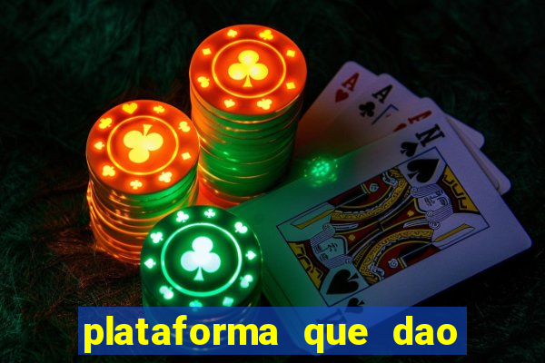 plataforma que dao bonus no cadastro